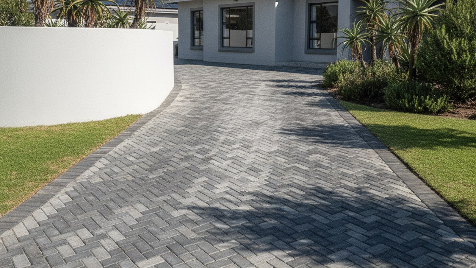 Paving Patterns - Herringbone, Basketweave and Crazy Paving